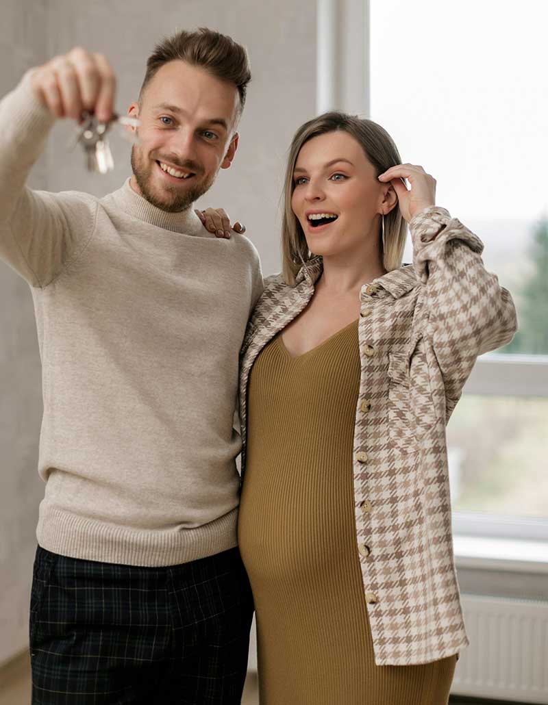 Couple with Keys